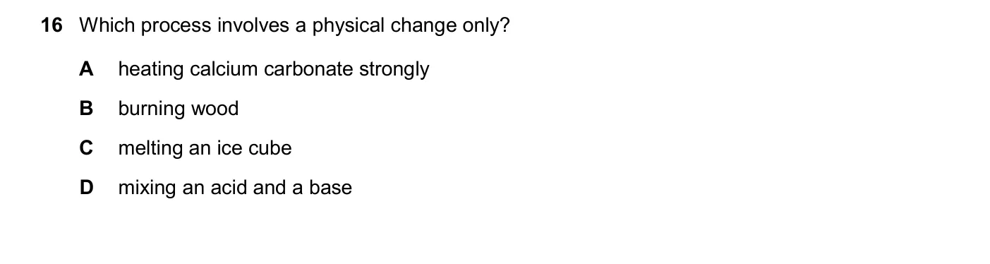 Question 16, November 2024, 0620 Paper 23