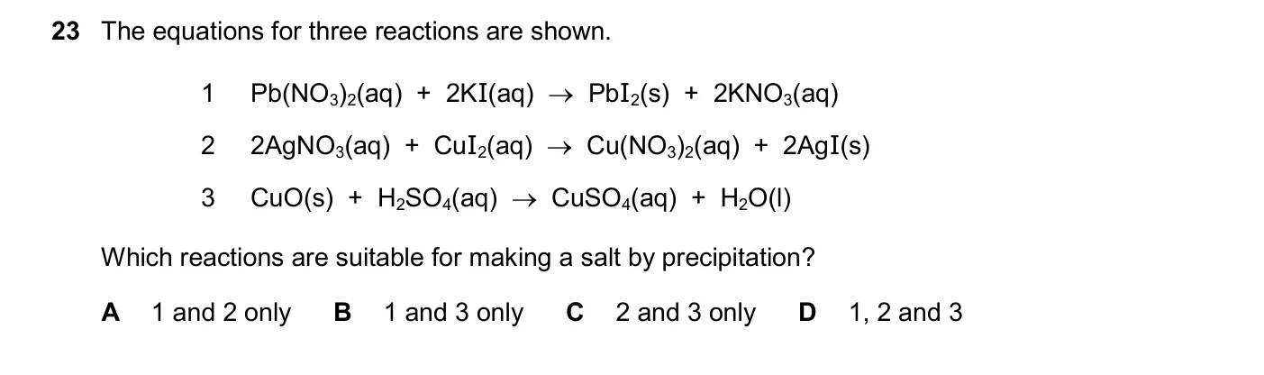 Question 23, November 2024, 0620 Paper 23