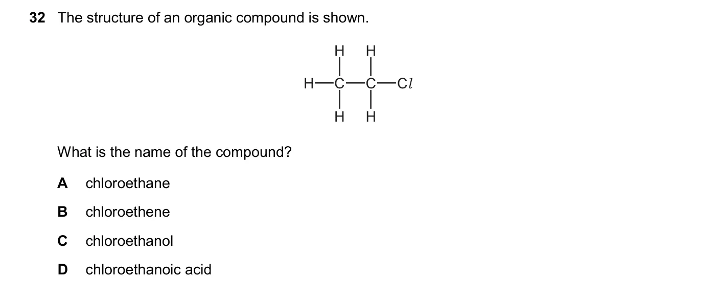 Question 32, November 2024, 0620 Paper 23