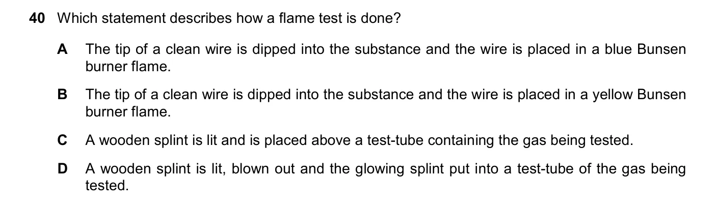 Question 40, November 2024, 0620 Paper 23