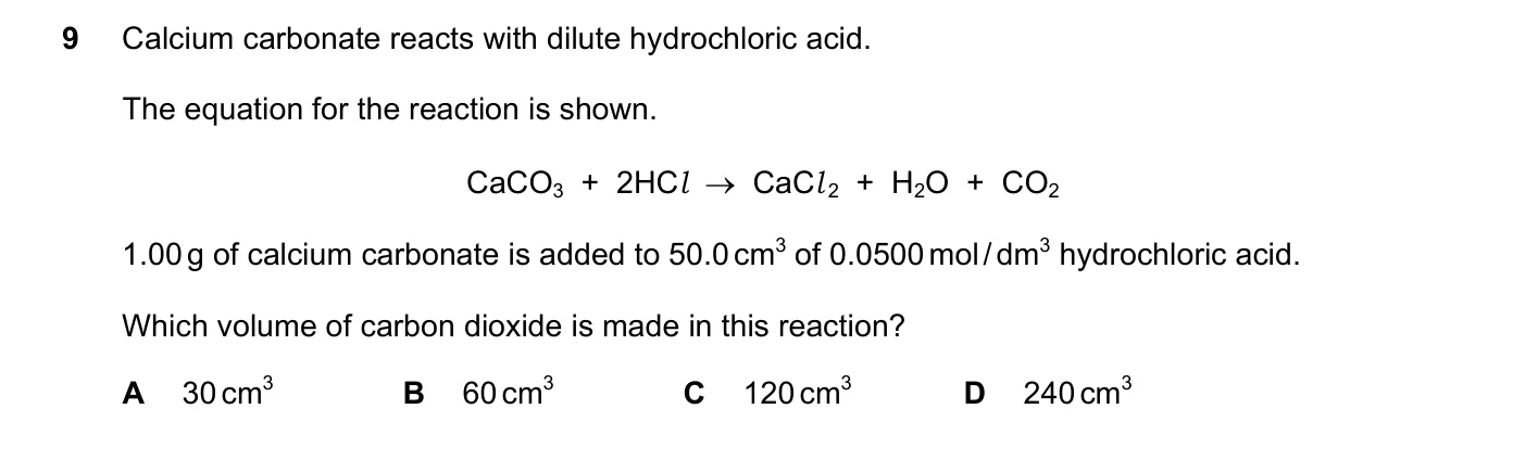 Question 9, June 2025, 0620 Paper 21
