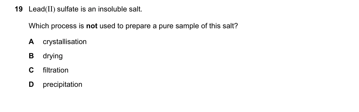 Question 19, June 2025, 0620 Paper 21