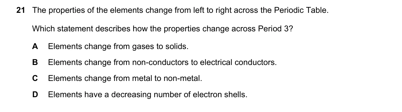 Question 21, June 2025, 0620 Paper 21