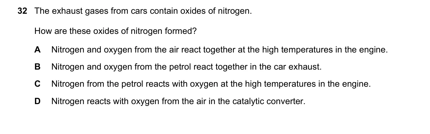 Question 32, June 2025, 0620 Paper 21