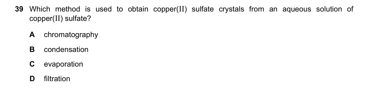Question 39, June 2025, 0620 Paper 21