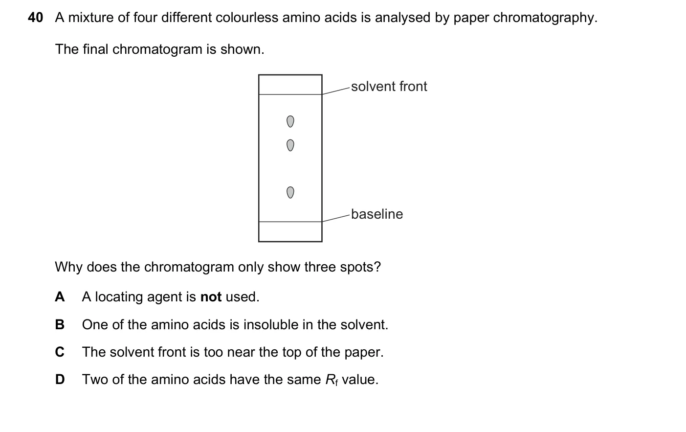 Question 40, June 2025, 0620 Paper 21