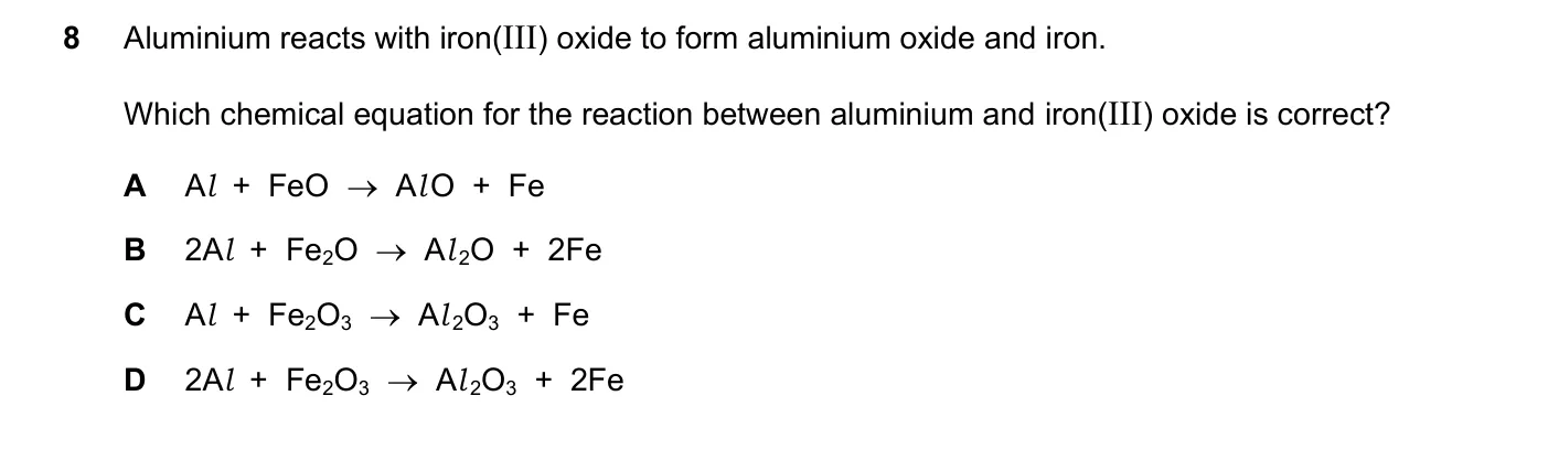 Question 8, June 2025, 0620 Paper 22