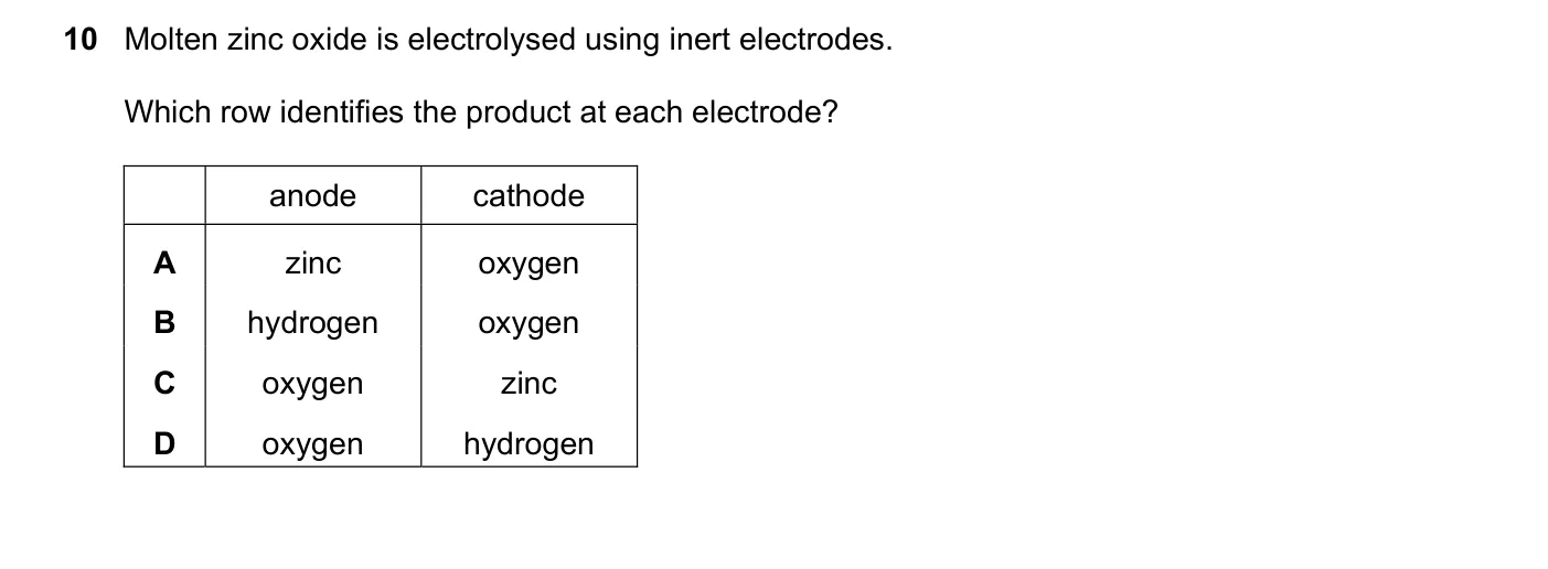 Question 10, June 2025, 0620 Paper 22