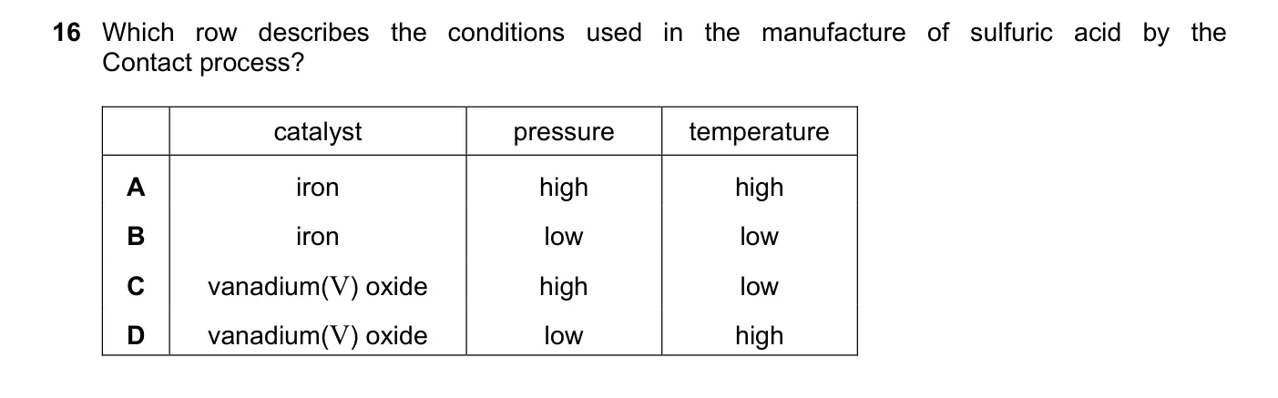 Question 16, June 2025, 0620 Paper 22