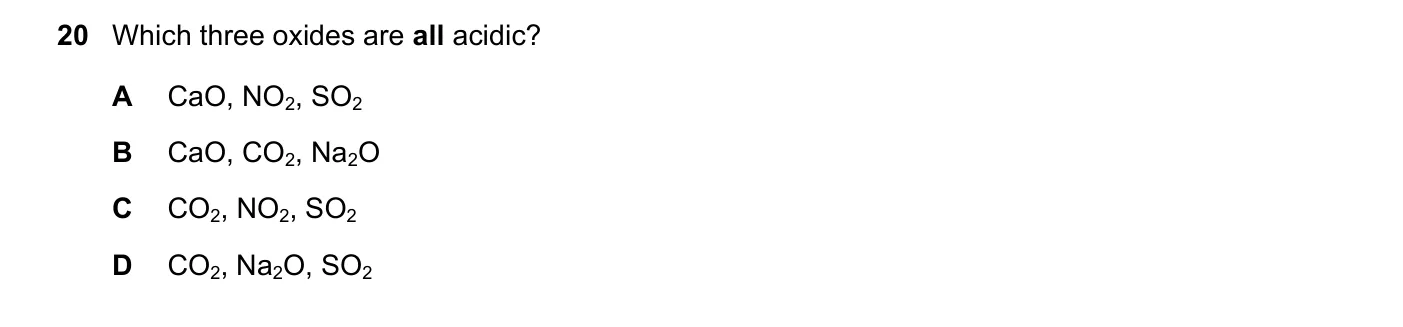 Question 20, June 2025, 0620 Paper 22