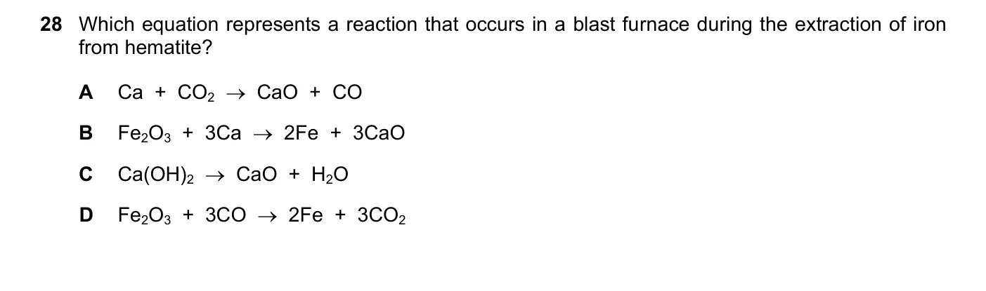 Question 28, June 2025, 0620 Paper 22