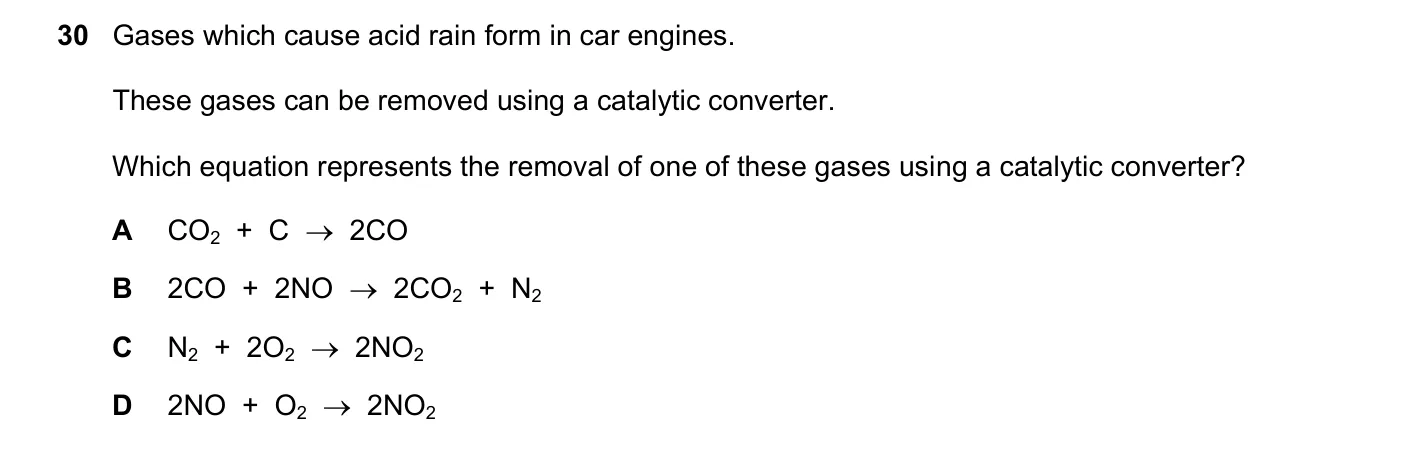 Question 30, June 2025, 0620 Paper 22