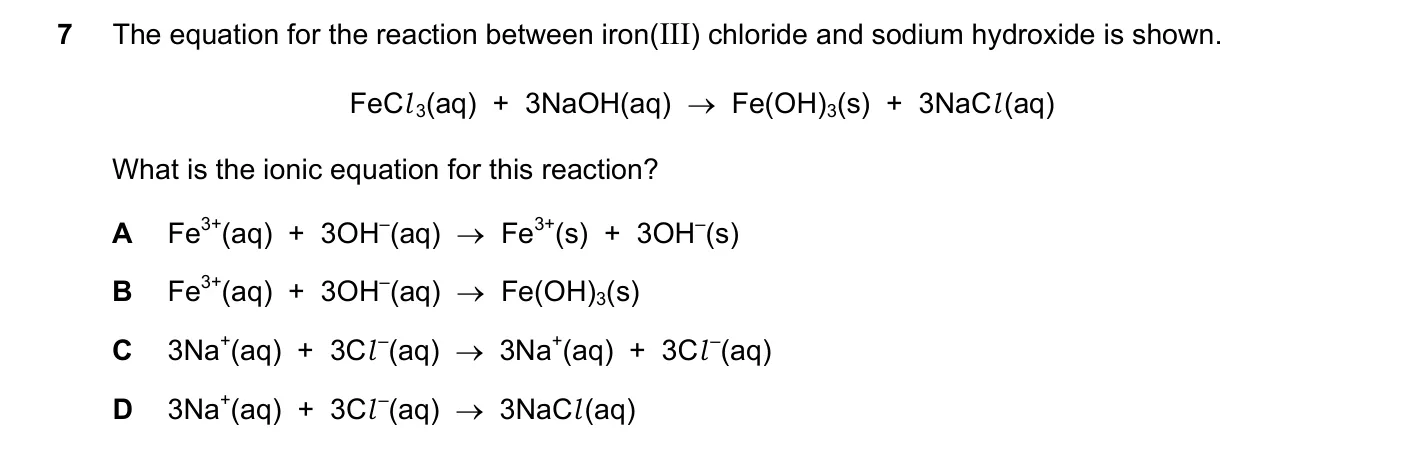 Question 7, June 2025, 0620 Paper 23