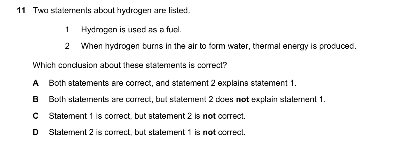 Question 11, June 2025, 0620 Paper 23