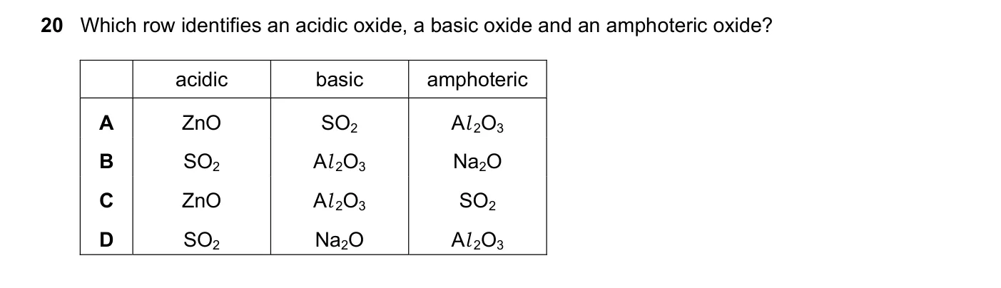 Question 20, June 2025, 0620 Paper 23