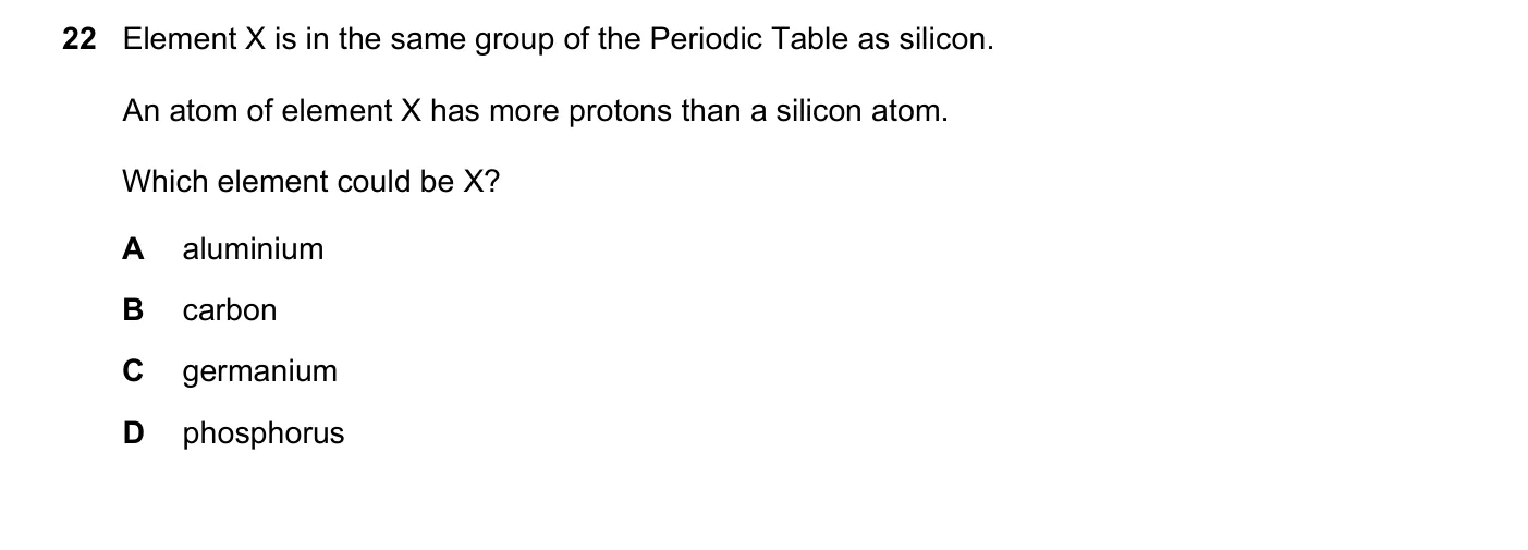 Question 22, June 2025, 0620 Paper 23