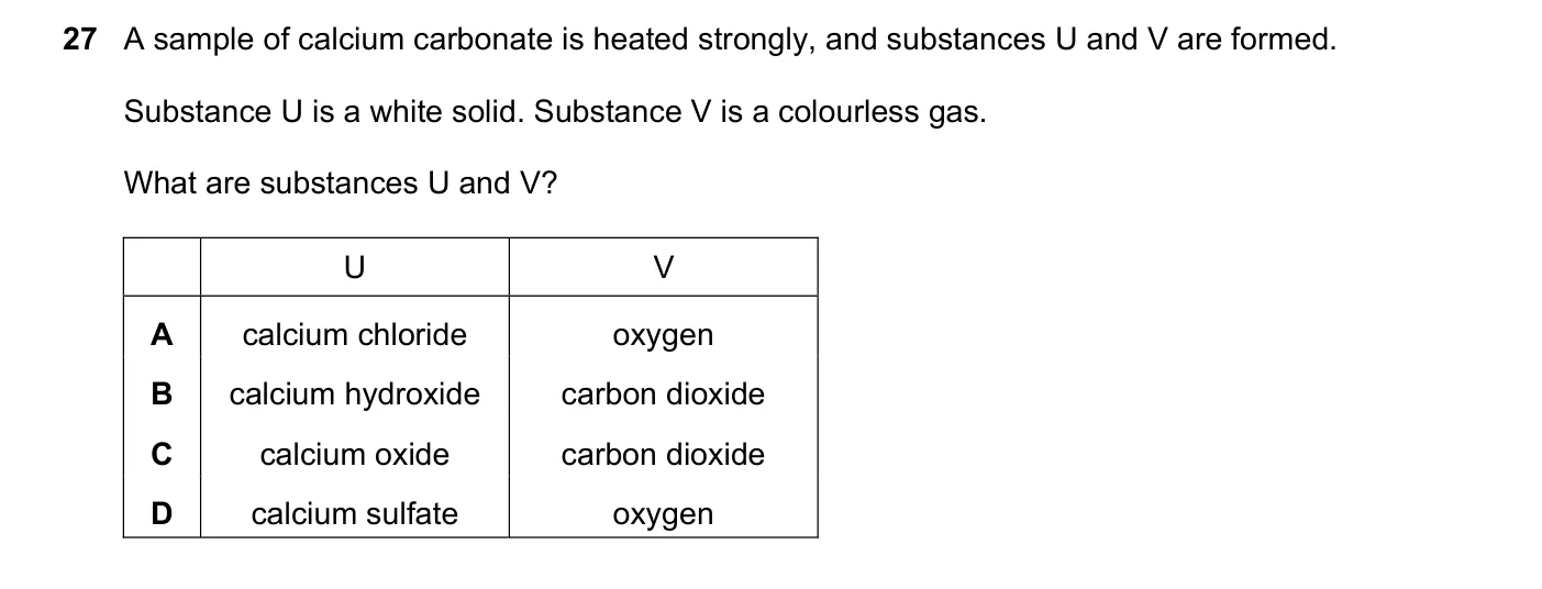 Question 27, June 2025, 0620 Paper 23