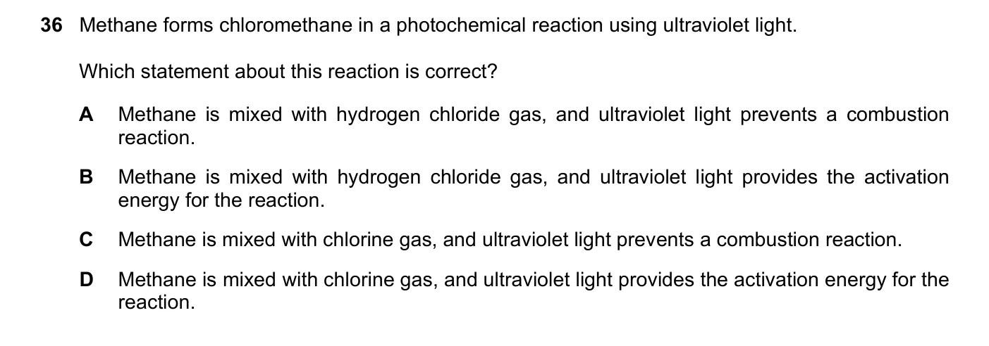 Question 36, June 2025, 0620 Paper 23