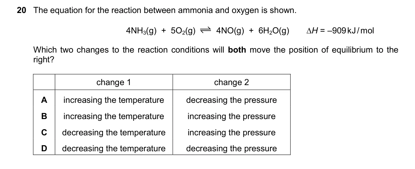 Question 20, March 2025, 0620 Paper 22
