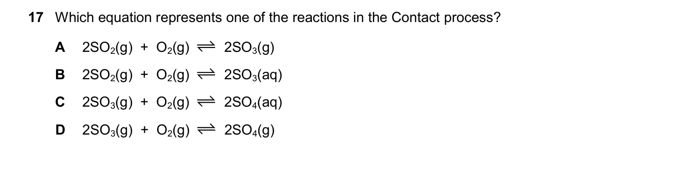 Question 17, November 2025, 0620 Paper 21