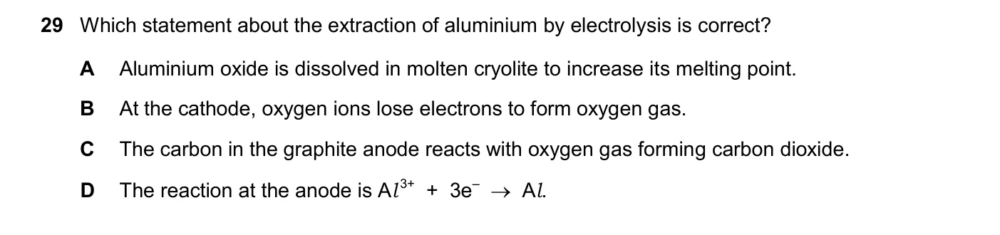 Question 29, November 2025, 0620 Paper 21