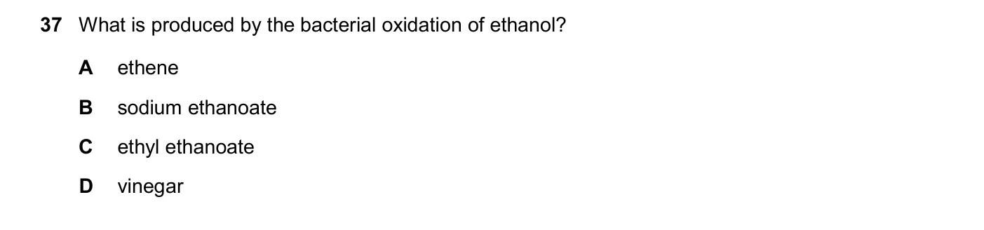 Question 37, November 2025, 0620 Paper 21