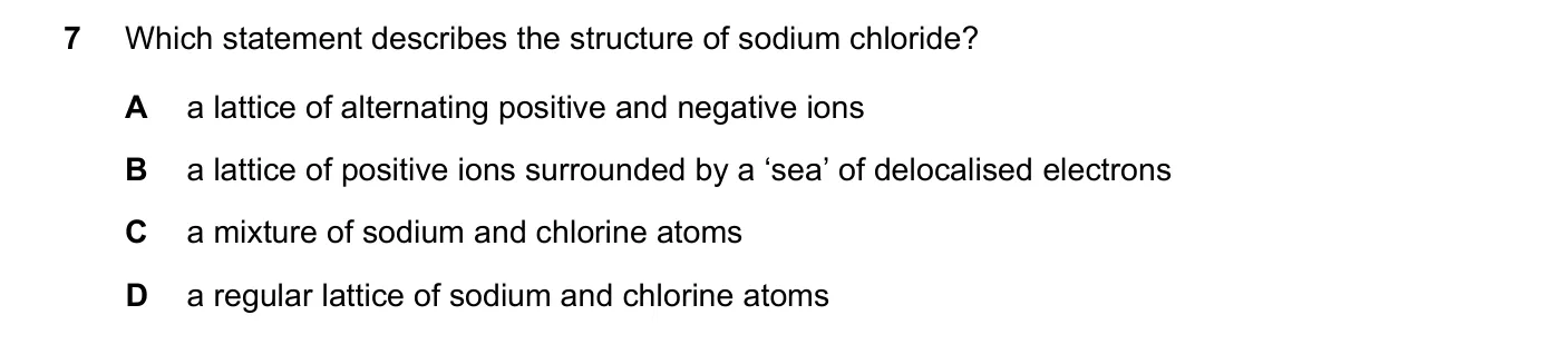 Question 7, November 2025, 0620 Paper 22