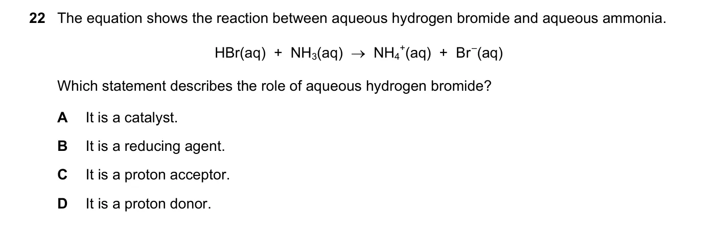 Question 22, November 2025, 0620 Paper 22