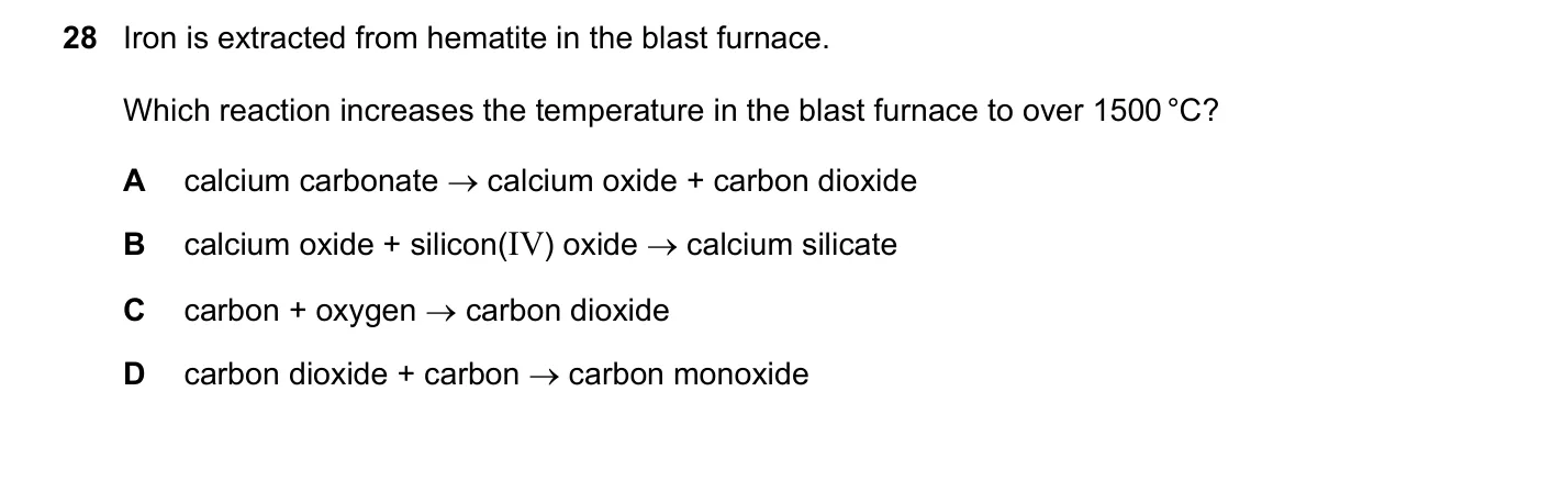 Question 28, November 2025, 0620 Paper 22