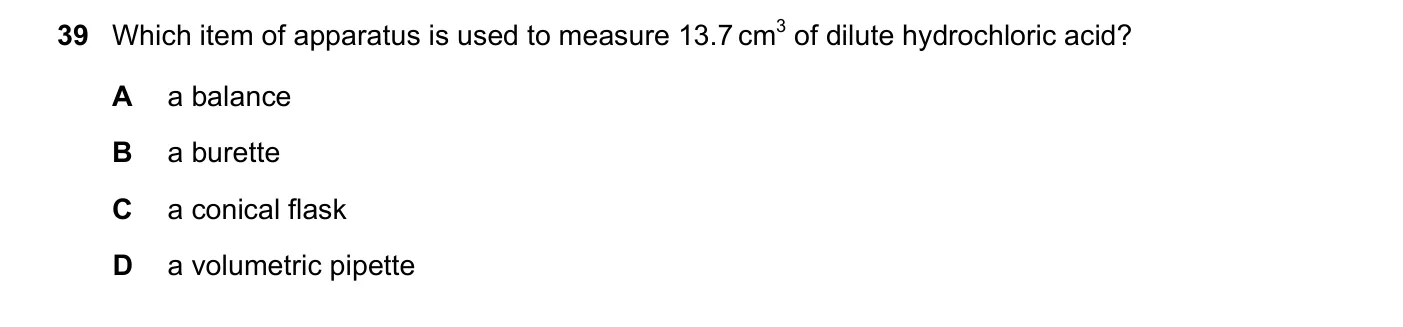 Question 39, November 2025, 0620 Paper 22