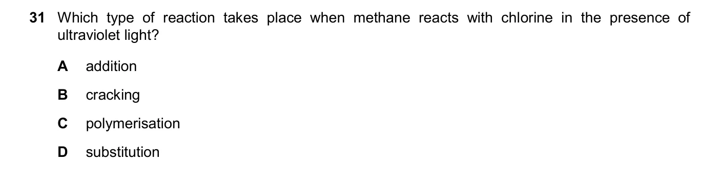 Question 31, November 2025, 0620 Paper 23
