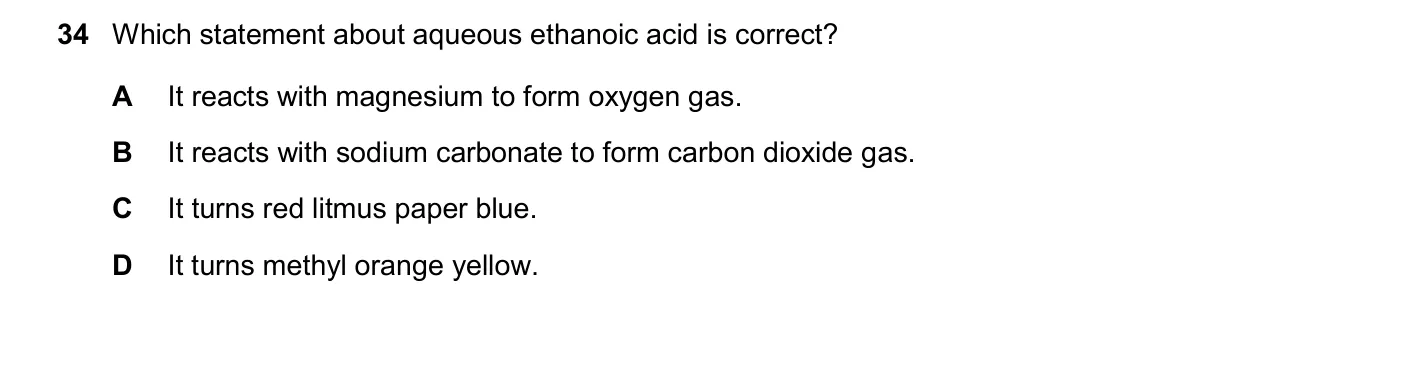 Question 34, November 2025, 0620 Paper 23