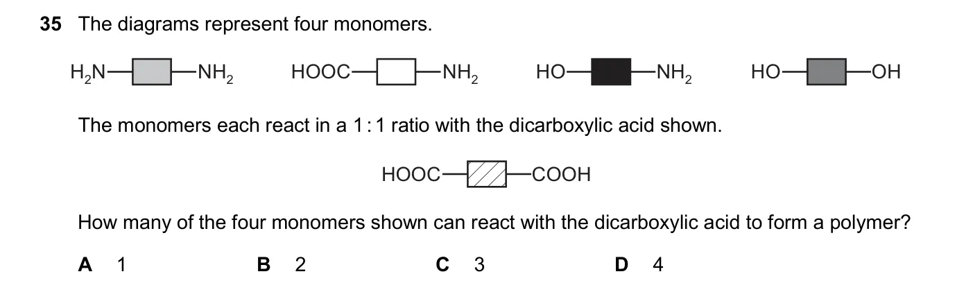 Question 35, November 2025, 0620 Paper 23