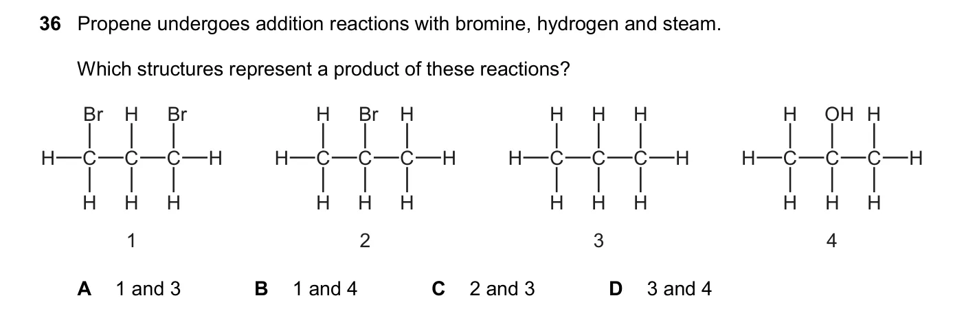 Question 36, November 2025, 0620 Paper 23