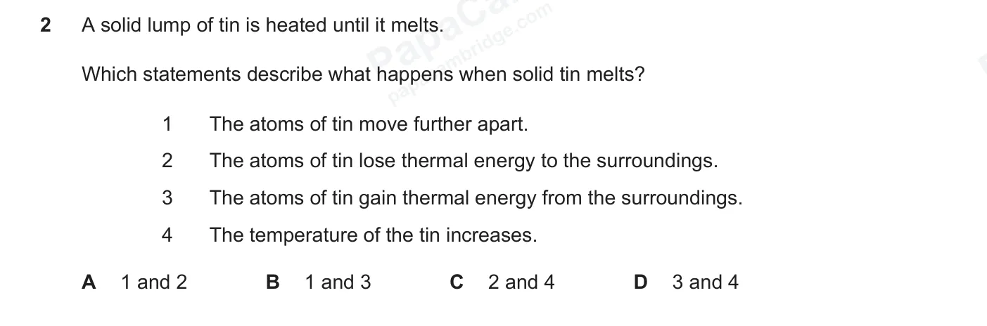 Question 2, June 2026, 0620 Paper 21