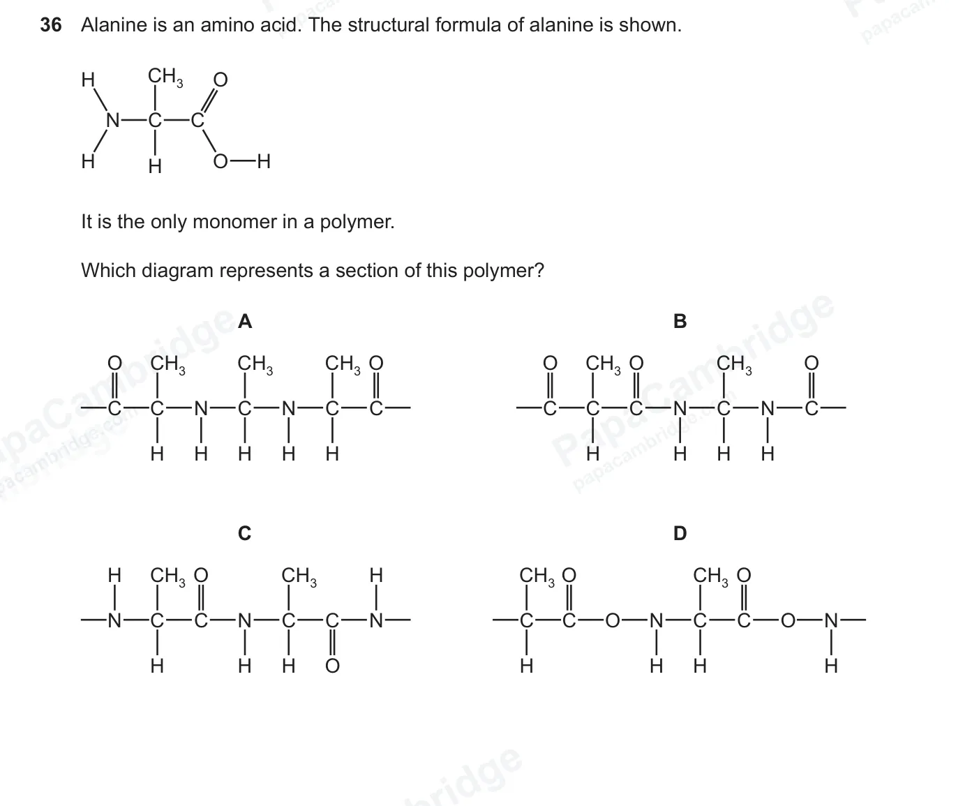 Question 36, June 2026, 0620 Paper 21