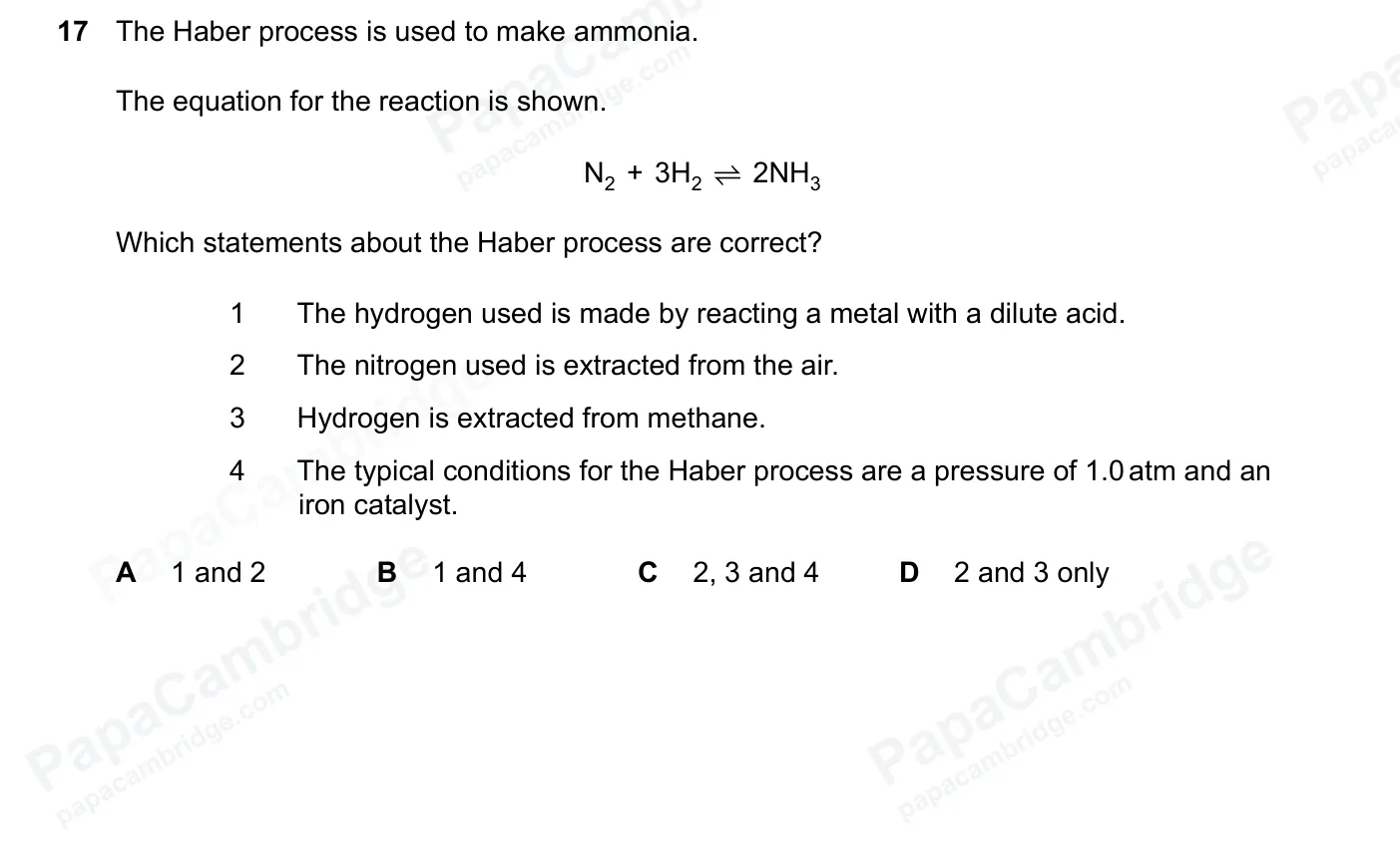 Question 17, June 2026, 0620 Paper 22