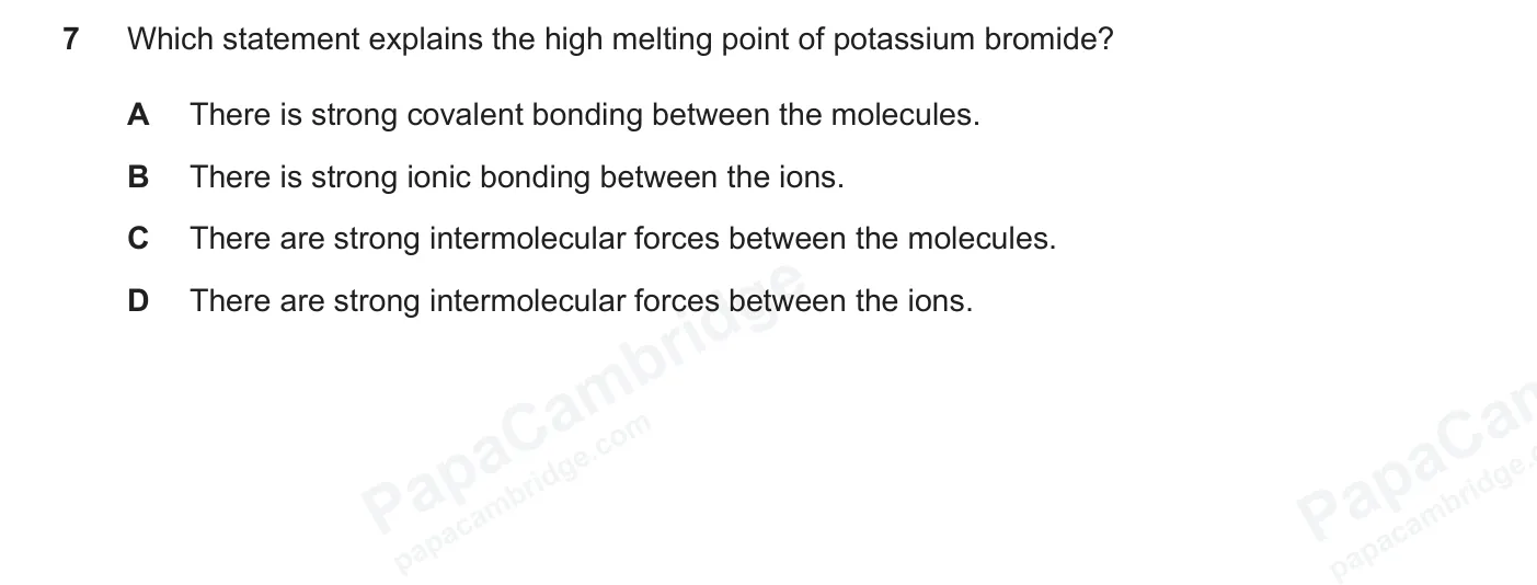 Question 7, June 2026, 0620 Paper 23