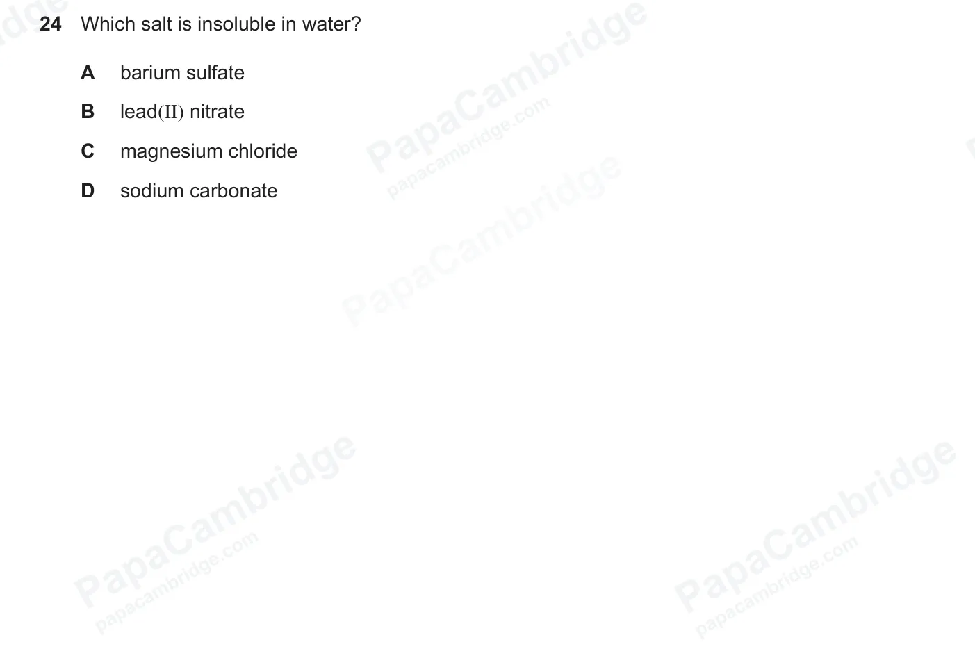 Question 24, June 2026, 0620 Paper 23