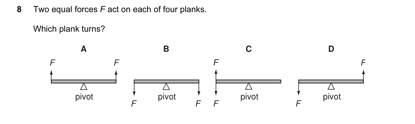 Question 8, November 2005, 0625 Paper 01