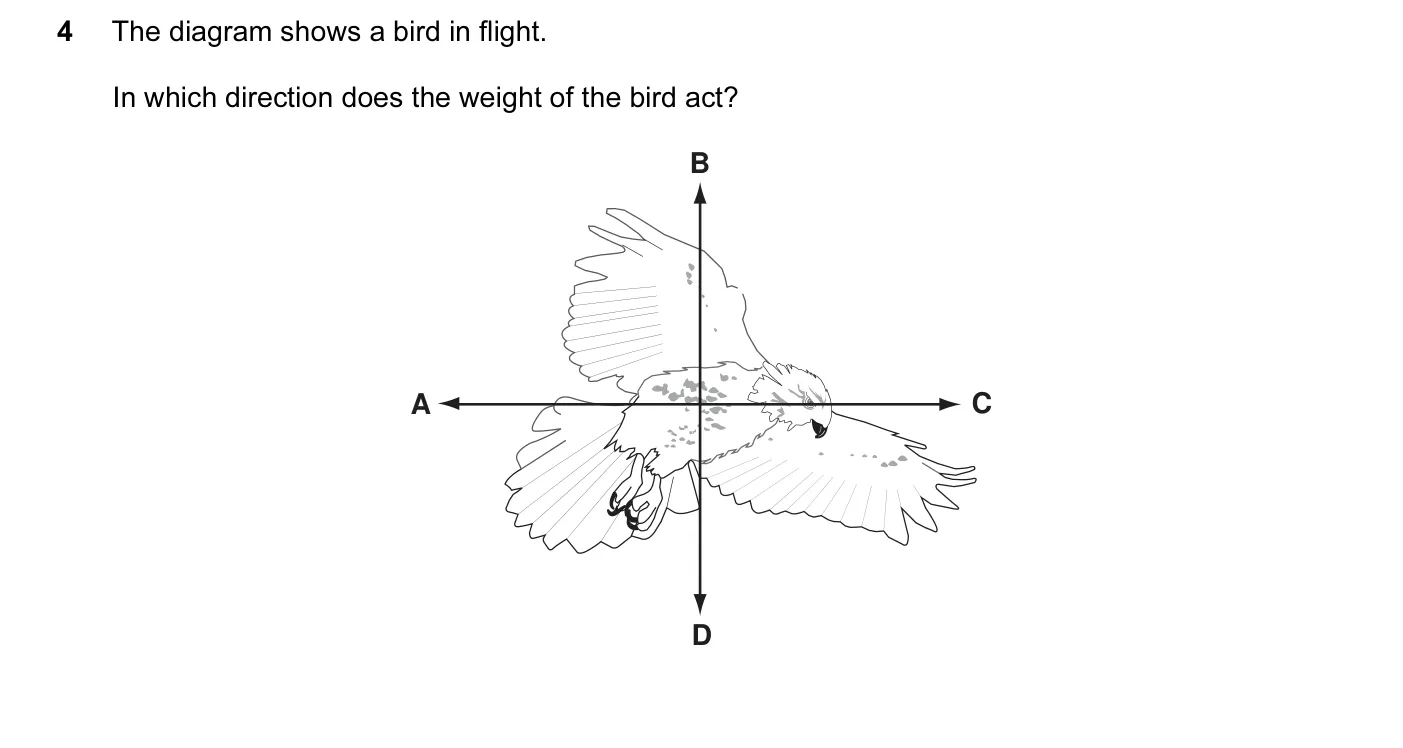 Question 4, June 2007, 0625 Paper 01
