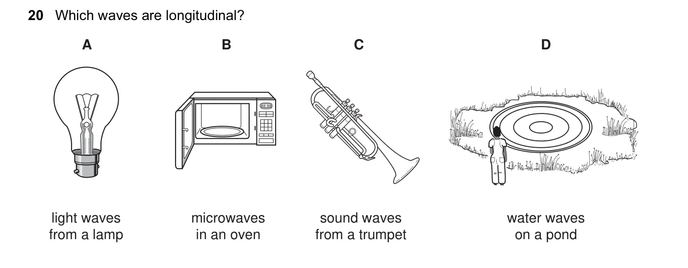 Question 20, June 2010, 0625 Paper 11