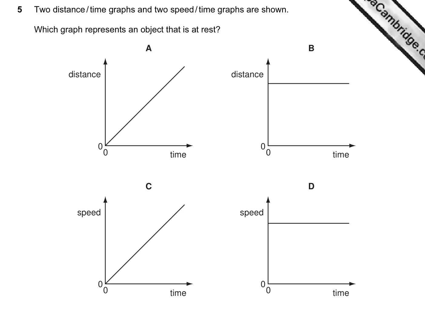 Question 5, June 2010, 0625 Paper 12