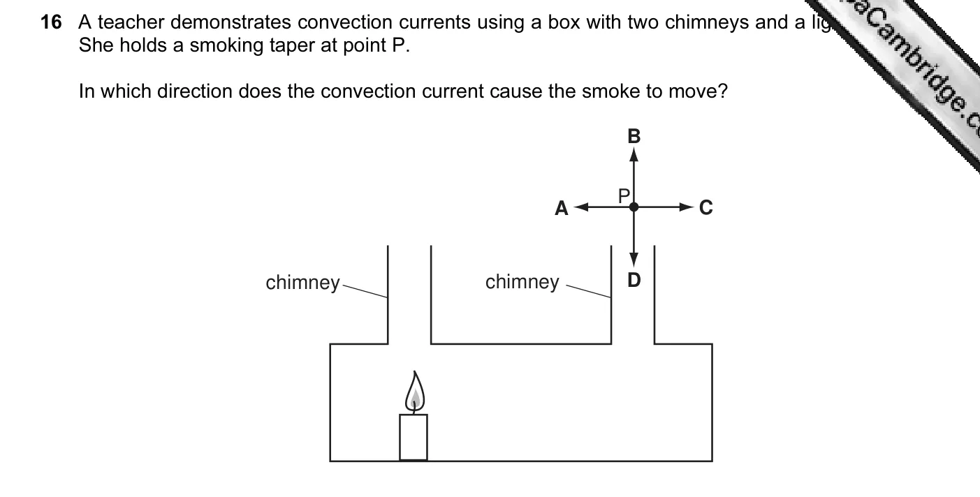 Question 16, June 2010, 0625 Paper 12