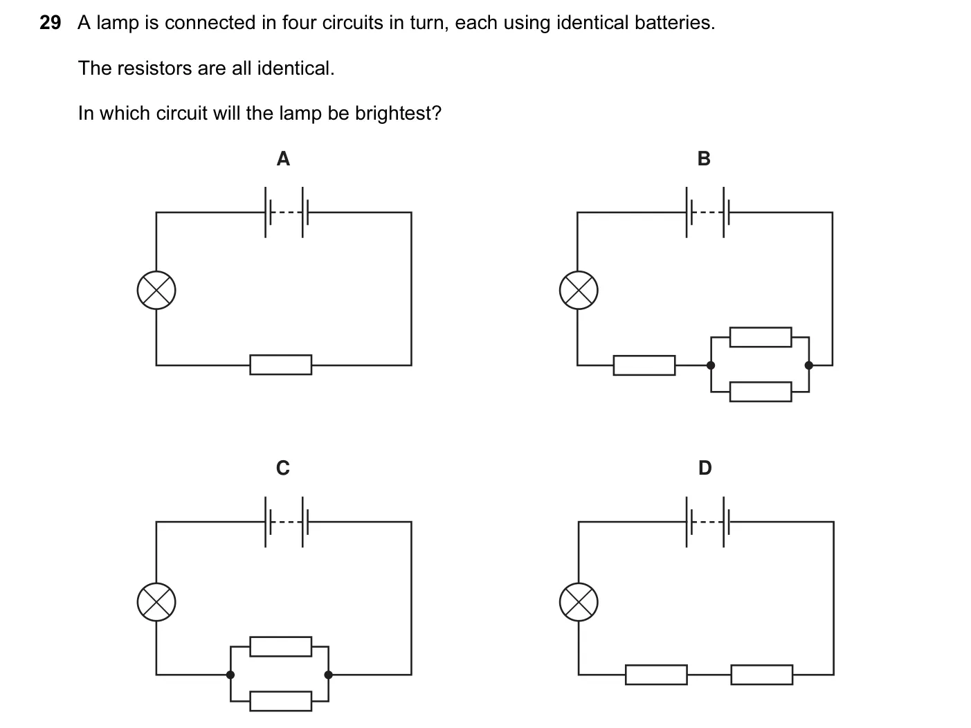 Question 29, June 2010, 0625 Paper 12