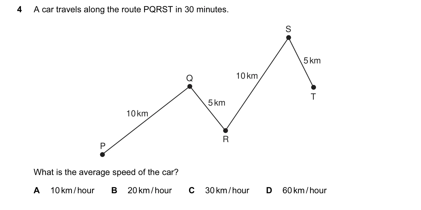 Question 4, November 2010, 0625 Paper 11