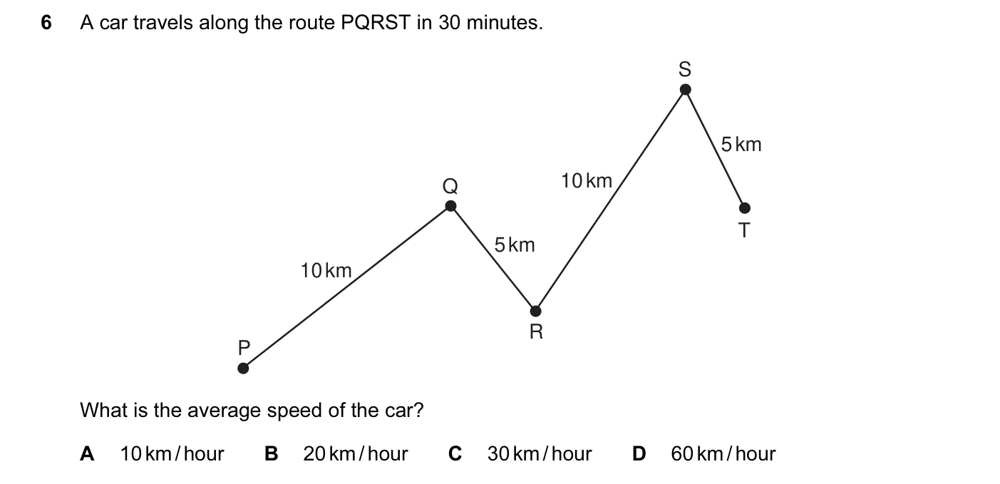Question 6, November 2010, 0625 Paper 12