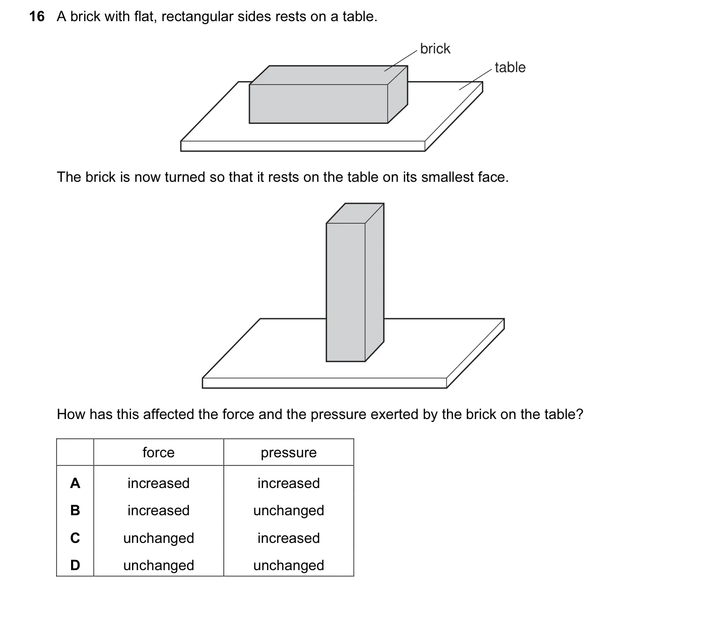 Question 16, June 2011, 0625 Paper 13