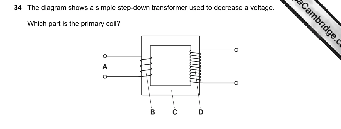 Question 34, June 2011, 0625 Paper 13