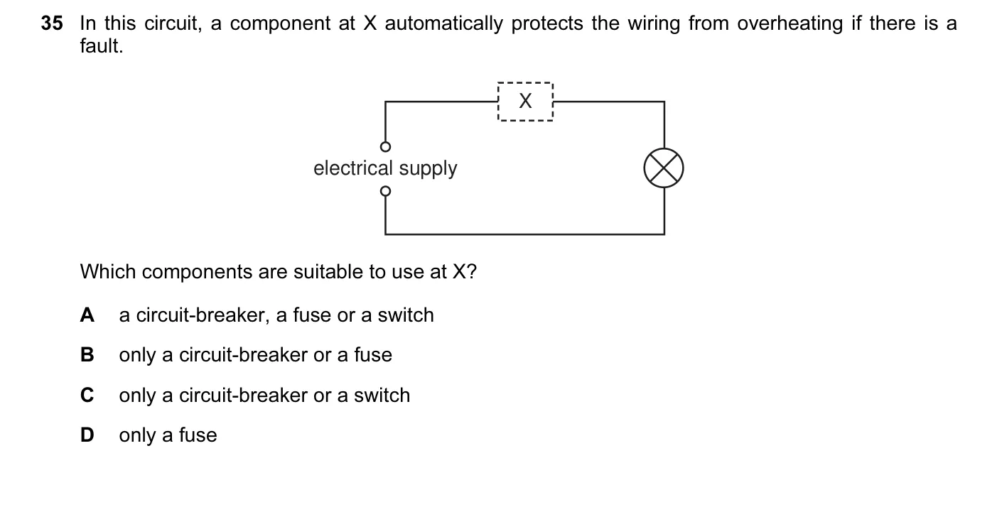 Question 35, June 2011, 0625 Paper 13